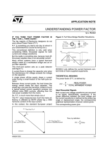 understanding power factor