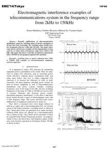 15P-B2. Electromagnetic Interference Examples of