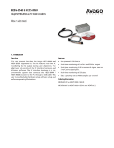 User Manual - Avago Technologies