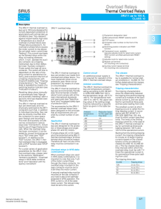 Overload Relays