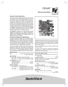 1781A/AT Engineering Data Sheet 541 KB | 26 December 2007