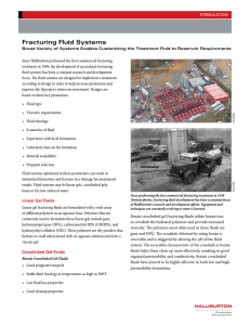 Fracturing Fluid Systems
