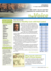 hold Down Monthly Costs with peak Control