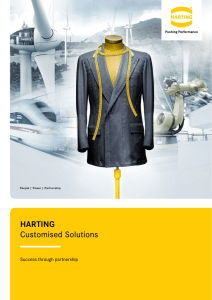 - HARTING Customised Solutions