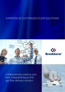 expertise in customized flow solutions