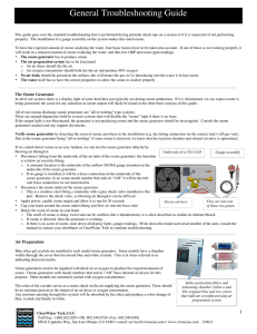 General Troubleshooting Guide