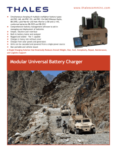 Modular Universal Battery Charger