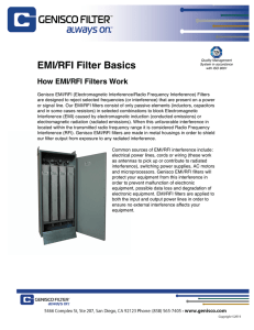 EMI/RFI Filter Basics - Interference Technology