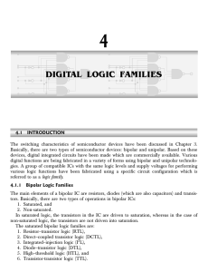 Digital Logic Families