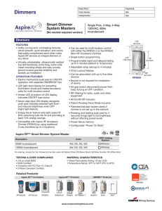 Dimmers - Pepper-One Certification of Z