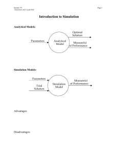 Introduction to Simulation