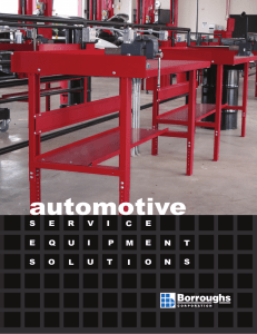 Automotive Service Equipment Solutions