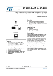 Datasheet - STMicroelectronics