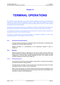 TERMINAL OPERATIONS