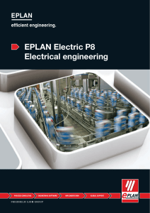 EPLAN Electric P8 Electrical engineering