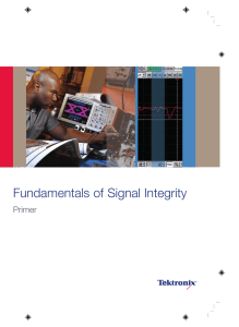 Fundamentals of Signal Integrity