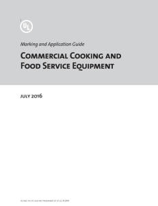 Commercial Cooking