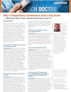 Why is Regulatory Compliance Such a Big Deal?