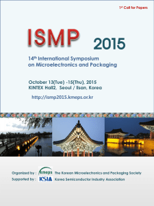 14th International Symposium on Microelectronics and Packaging