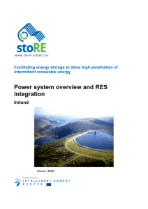 Power system overview and RES integration