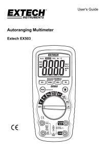 Autoranging Multimeter