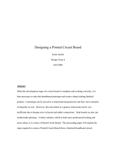 Designing a Printed Circuit Board