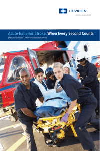 Acute Ischemic Stroke:When Every Second Counts