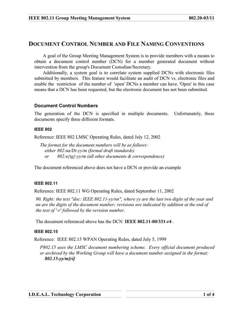 document-control-number-and-file-naming-conventions