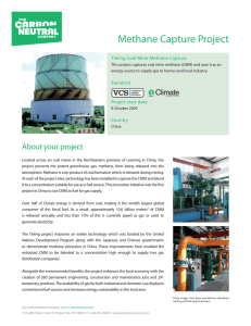Methane Capture Project - The Carbon Neutral Company