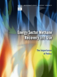 Energy Sector Methane Recovery and Use
