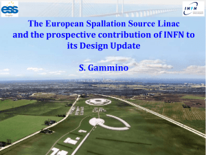 The European Spallation Source - INFN-LNS