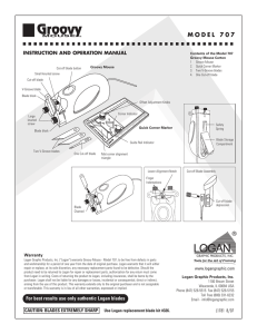 Product Manual - Logan Graphic Products