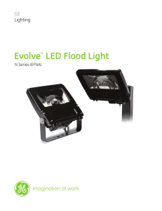 GE Evolve LED Flood Light N-Series EFNA