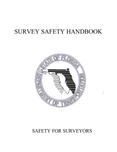 survey safety handbook - Florida Department of Transportation