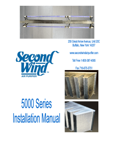 5000 Series Product Manual