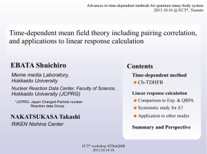 Time-dependent mean field theory including pairing correlation, and