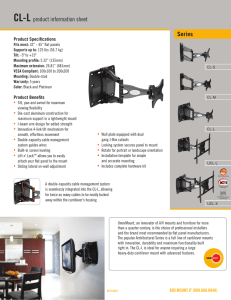 Series CL-L product information sheet