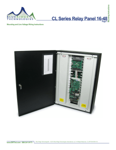 CL Series Relay Panel 16-48