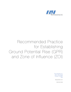 Recommended Practice for Establishing Ground Potential Rise