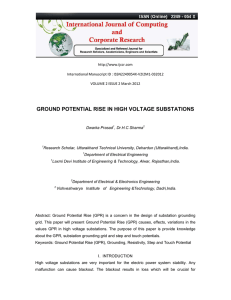 ground potential rise in high voltage substations