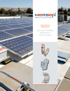 solar power product solutions
