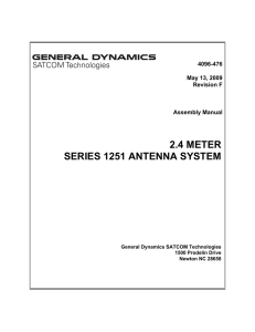 4096-476 - General Dynamics SATCOM Technologies