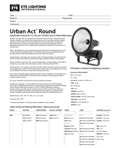 Urban ActTM Round