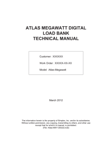 Atlas-Megawatt 1000KW Large Portable Digital Load Bank