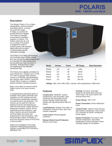 Simplex 5KW-150KW Polaris Load Bank Sales Brochure