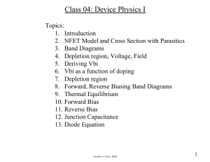 Class 04: Device Physics I