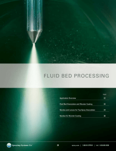 Fluid Bed Processing