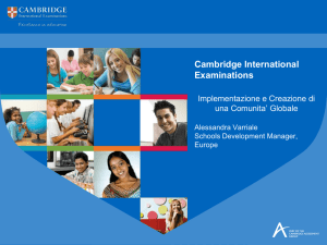 Cambridge International Examinations - Forum