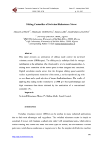 Sliding Controller of Switched Reluctance Motor from Leonardo El J