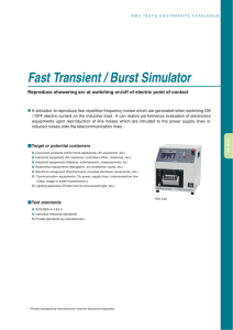 Fast Transient / Burst Simulator